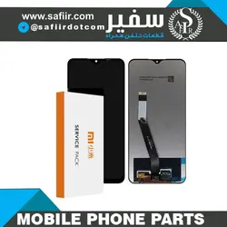 تاچ ال سی دی REDMI NOTE 9 شیائومیLCD REDMI NOTE 9 SERVICE PACK BLACK