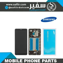 تاچ ال سی دی سامسونگ A01 CORE(A013) +Fسرویس پک-LCD A01 CORE(A013) + F SERVICE PACK  BLACK