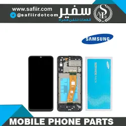 تاچ ال سی دی سامسونگ A04E(A042)+FFFFFسرویس پک-LCD A04E(A042) +FFFF F SERVICE PACK BLACK
