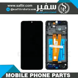 تاچ ال سی دی سامسونگ A04(A045) +FFF Fسرویس پک-LCD A04(A045) +FFF F SERVICE PACK BLACK