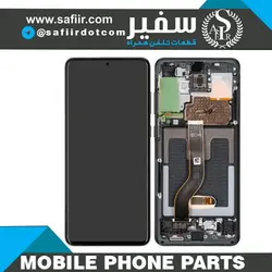 تاچ ال سی دی سامسونگ-LCD S20 ULTRA+F SECOND BLACK