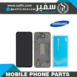 تاچ ال سی دی سامسونگ A34 LIME سرویس پک -LCD A34 SERVICE PACK LIME