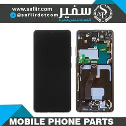 تاچ ال سی دی سامسونگ-LCD S21 ULTRA+F SECOND BLACK