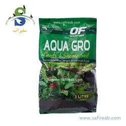 خاک و کود بستر مخصوص گیاهان آبزی و میگوها (3 و ۸ لیتر) اوشن فری