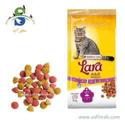 غذای خشک گربه های بالغ عقیم شده با طعم مرغ لارا ورسلاگا