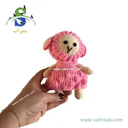 عروسک بافتنی سگ و گربه مدل گوسفند چانگ لیر