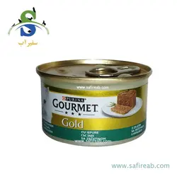 کنسرو گربه با طعم گوشت خرگوش (85 گرم) گورمت