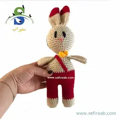 عروسک بافتنی سگ و گربه مدل خرگوش چانگ لیر