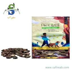 تشویقی سگ مدل گوشت گوساله مکعبی (100 گرم) پرشس