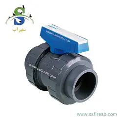 شیر توپی یک ضرب چسبی و یک سر دنده پیمتاش