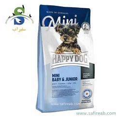 غذای خشک سوپر پرمیوم مخصوص توله سگ و سگ جوان نژاد کوچک ( 4 کیلوگرم) هپی داگ
