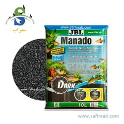 خاک بستر طبیعی مانادو دارک (10 لیتر) جی بی ال
