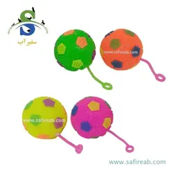 اسباب بازی توپ چراغ دار و سوت دار سگ و گربه چانگ لیر