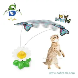 اسباب بازی چرخشی گربه طرح پروانه چانگ لیر