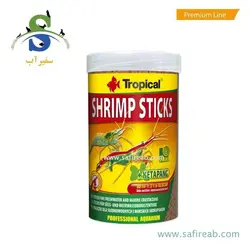 غذای شریمپ استیک میگو و سخت پوستان تروپیکال