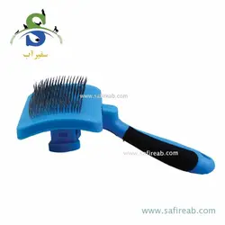 برس موی سگ و گربه با دکمه تخلیه مو در 2 سایز (M,L) دی پی اس