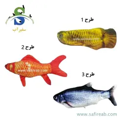 اسباب بازی گربه مدل ماهی متحرک شارژی