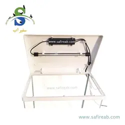 آکواریوم مکانیزه به همراه دماسنج دیجیتال مدل DG-500 آکوا