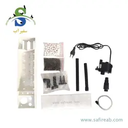 آکواریوم مکانیزه به همراه دماسنج دیجیتال مدل DG-500 آکوا