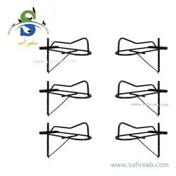 خرک دیواری تاشو زین اسب پیتکو (6 عددی)