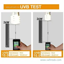 لامپ یو وی دار خزندگان صحرایی و تراریوم (26 وات) لاکی هرپ