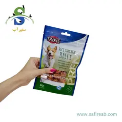 تشویقی سگ با طعم گوشت مرغ و برنج (80 گرم) تریکسی