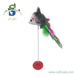 اسباب بازی طرح موش چسبانکی برای گربه چانگ لیر