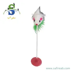 اسباب بازی طرح موش چسبانکی برای گربه چانگ لیر
