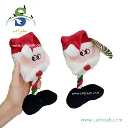 اسباب بازی مدل بابانوئل برای سگ و گربه