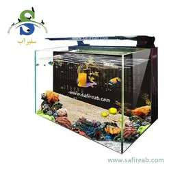 آکواریوم آماده با سامپ داخلی و سیستم نور مدل CB-600F سوبو