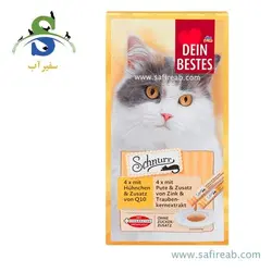 بستنی گربه با طعم گوشت بوقلمون و مرغ (۱ و ۸ عددی) داین بستز