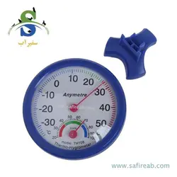 دما سنج و رطوبت سنج عقربه ای Anymetre TH108