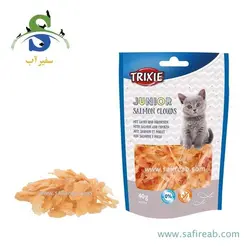تشویقی بچه گربه با طعم سالمون و مرغ (40 گرم) تریکسی