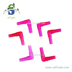 زانویی شلنگ هوا جنس پلاستیک
