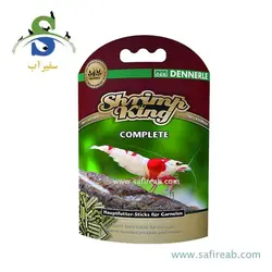 غذای اصلی و روزانه میگو شریمپ کینگ کامپلت 30 گرم دنرله