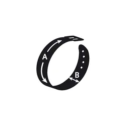 قلاده گردنی کریکت در دو رنگ (سایز S) فرپلاست