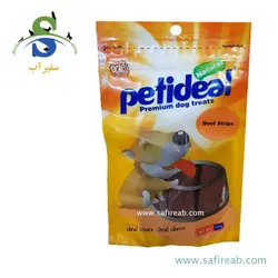 غذای تشویقی سگ مدل نواری با طعم گوشت گوساله (100 گرم) پتی دیل