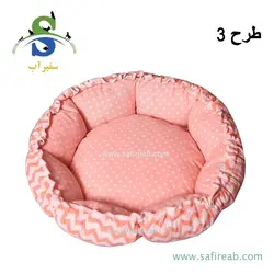 جای خواب مدل جمع شو سگ و گربه در 3 طرح مختلف (سایز L ، S) چانگ لیر