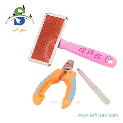 ست 3 تیکه برس ، ناخن گیر و سوهان چانگ لیر