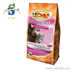 غذای خشک مخصوص بچه گربه و گربه های آبستن و شیروا ر با طعم مرغ و برنج (1.5 کیلوگرم) لیچت