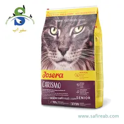 غذای خشک مدل کاریزمو مخصوص گربه مسن و پیشگیری و بهبود بیماری کلیوی (2 کیلوگرم) جوسرا