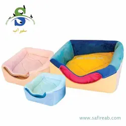 جای خواب دو کاره مخمل سگ و گربه (سایز S,M,L) دی پی اس