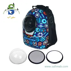 کوله پشتی فضایی حمل سگ و گربه و جوندگان (SPACE CAPSULE BACKPACK) دی پی اس