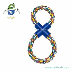 اسباب بازی طناب کنفی به شکل 8 انگلیسی فرپلاست