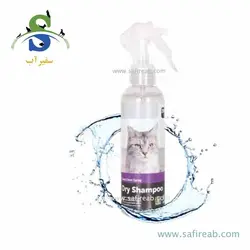 شامپو خشک گربه (200 میلی لیتر) فلامینگو