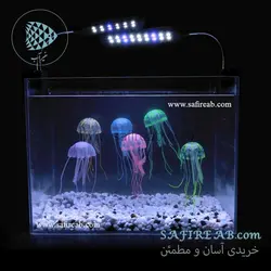 عروس دریایی دکوری متحرک شبرنگ سایز بزرگ