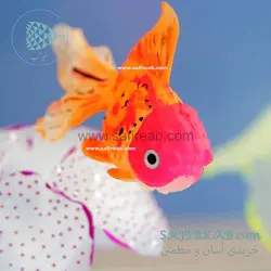 دکوری ماهی قرمز یا گلدفیش متحرک شبرنگ