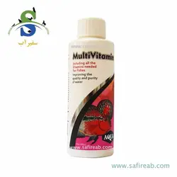 محلول مولتی ویتامین آب شیرین ۱۰۰ میل آبزی پروران