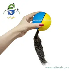 اسباب بازی توپ تعادلی و متحرک با آویز عروسک برای سگ و گربه چانگ لیر