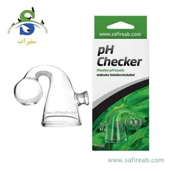 تست و نشانگر شیشه‌ای CO2 و pH آب آکواریوم سیچم